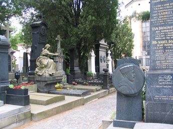 Кладбище на Вышеграде. Фото Галины Пунтусовой