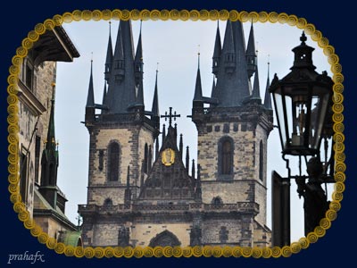 Прага. Тынский храм. Фото Индржиха Чеха