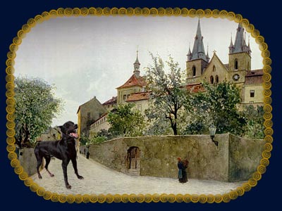 Прага. Костел и монастырь Эмаузы
