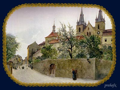 Прага. Костел и монастырь Эмаузы