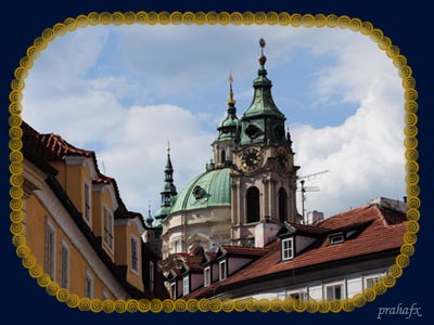 Прага. Костел св. Микулаша. Фото Индржиха Чеха