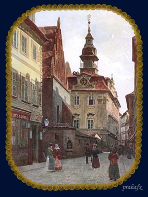 Прага.  Еврейское гетто