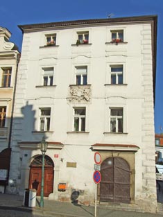 Прага, Дом 205 в Нерудовой улице
