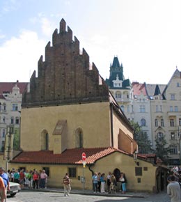 Прага. Староновая синагога. Фото Галины Пунтусовой