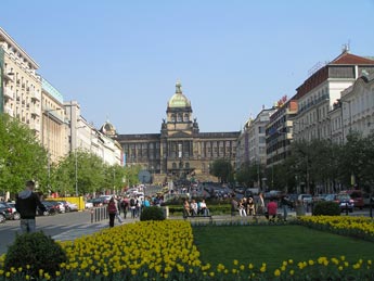 Прага, Вацлавская площадь. Фото Галины Пунтусовой