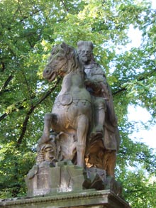 Прага, Вацлавская площадь. Памятник св. Вацлаву