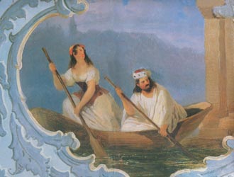 Король Вацлав IV с банщицей Сусанной