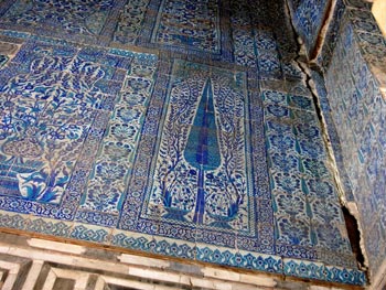 Кипарис в Синей мечети в Каире. Фото Вацлава Цилека