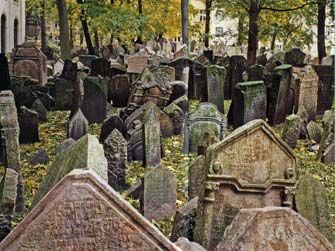 Прага. Старое еврейское кладбище