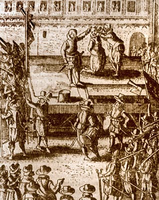 Казнь 27 чешских панов на Староместской площади 21 июня 1621 года