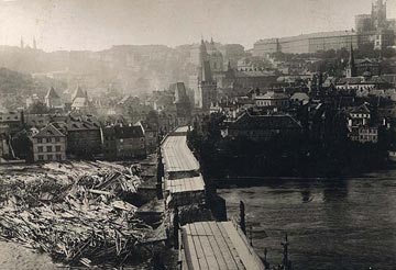 Прага. Наводнение 1890 года