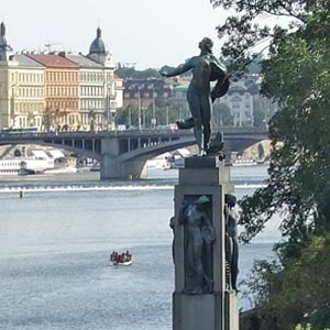 Прага. Статуя Влтавы. Фото Галины Пунтусовой