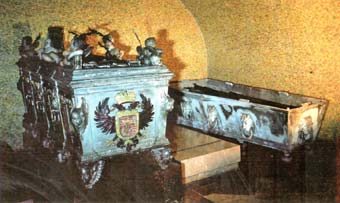 Прага. Гробы императора Рудольфа II и Марии Амалии. Фото Владимир Войирж