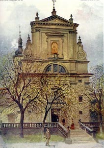 Прага. Костел Девы Марии Победоносной в Кармелитской улице