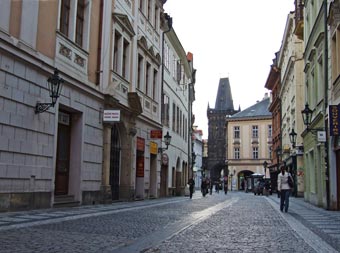 Прага. Целетная улица. Фото Галины Пунтусовой