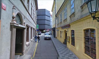 Прага. Якубская улица. Фото google.com
