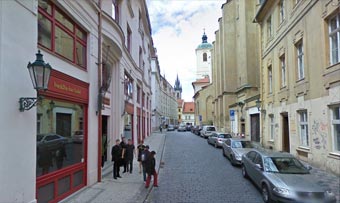 Прага. Якубская улица