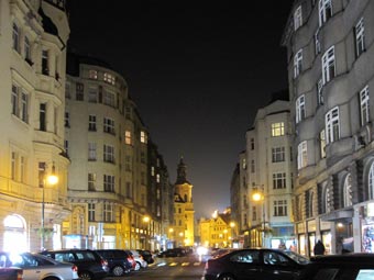 Прага. Капрова улица. Фото Галины Пунтусовой