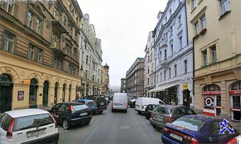 Прага. Капрова улица. Фото norc.cz