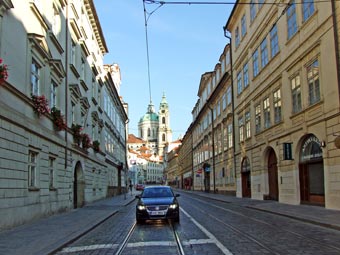 Прага. Кармелитская улица. Фото Галины Пунтусовой