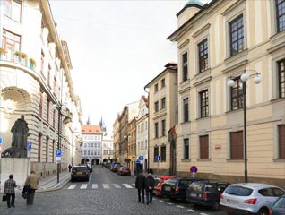 Прага. Лингартская улица