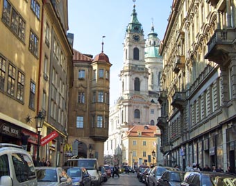 Прага. Мостецкая улица. Фото Галины Пунтусовой