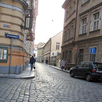 Прага. Островни улица. Фото Галины Пунтусовой