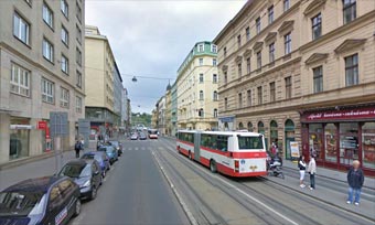 Прага. Революционная улица. Фото google.com