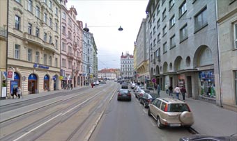 Прага. Революционная улица
