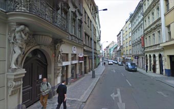 Прага. Соукеницкая улица. Фото google.com