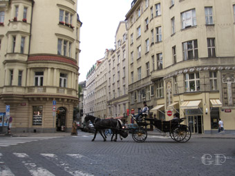 Прага. Жатецкая улица. Фото Галины Пунтусовой