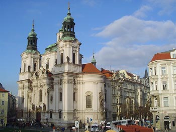 Прага. Костел св. Микулаша на Староместской площади